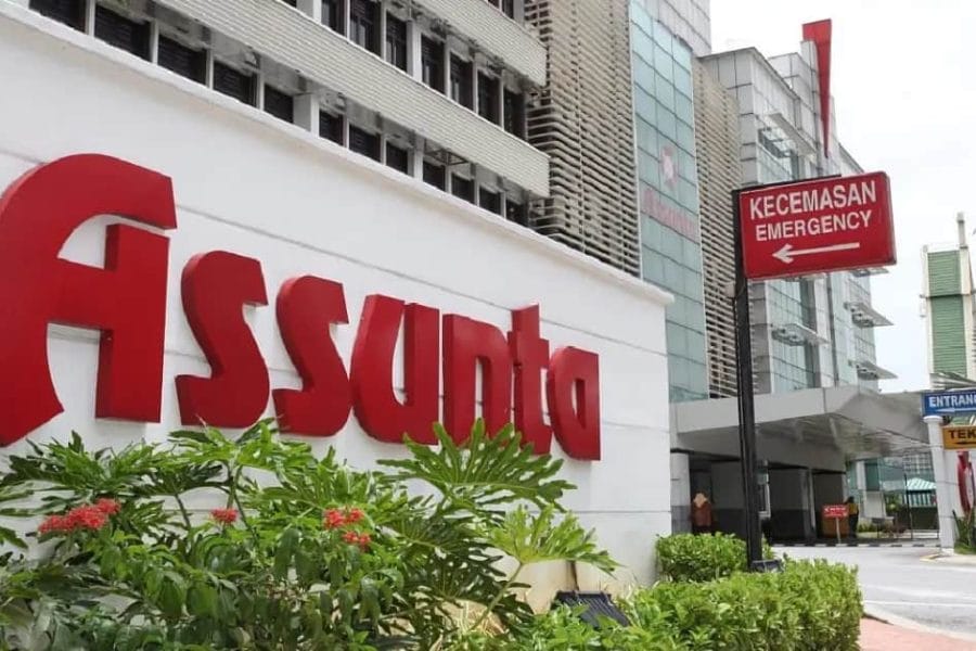 Bangunan Luar Assunta Hospital