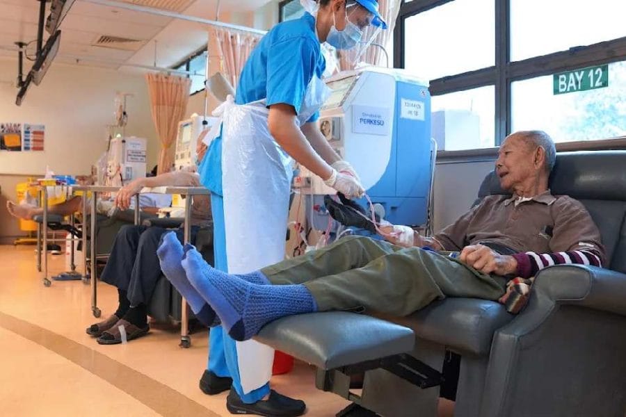 Penanganan Pasien di Tung Shin Hospital