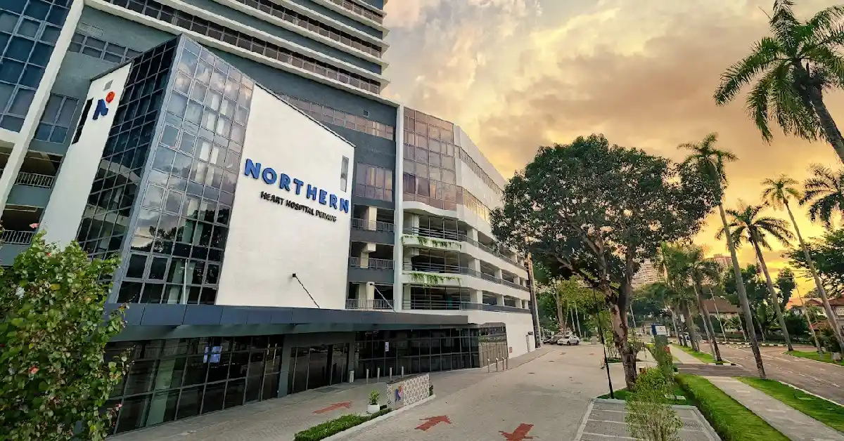 Penampakkan Luar Northern Heart Hospital di Penang
