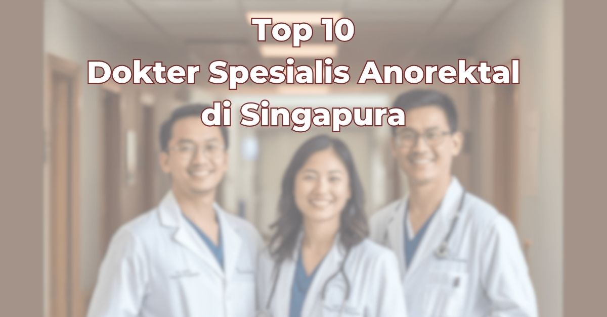 Top 10 Dokter Spesialis Anorektal di Singapura Terbaik